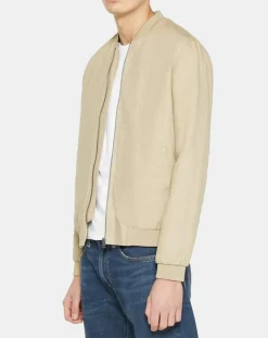 Blouson bombers 100% Lin Poulin beige