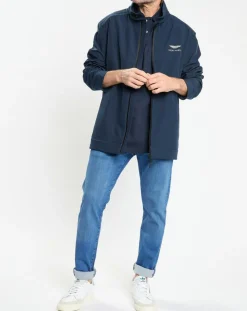 Blouson col montant Aston Martin Racing bleu