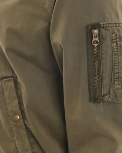 Blouson Cotton Wash kaki