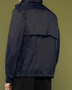 Blouson coupe-vent en Matière recyclée Maway noir