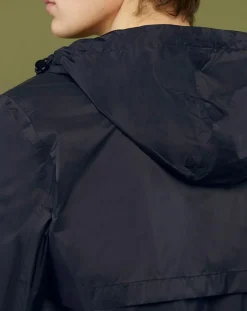 Blouson coupe-vent en Matière recyclée Maway noir