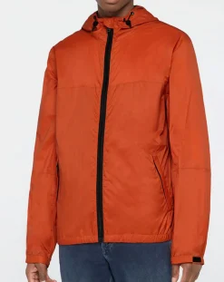Blouson coupe-vent Maway Trans orange