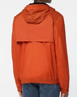 Blouson coupe-vent Maway Trans orange