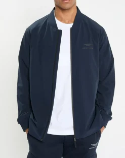 Blouson court Aston Martin Racing bleu marine
