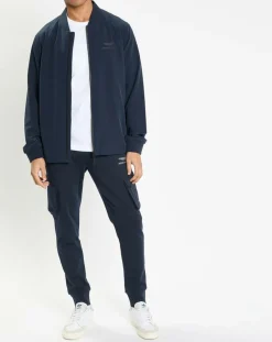 Blouson court Aston Martin Racing bleu marine