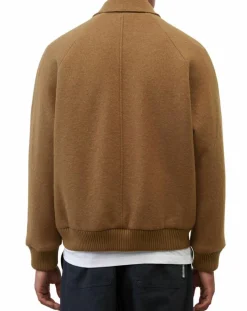 Blouson en Laine mélangée Thermor marron