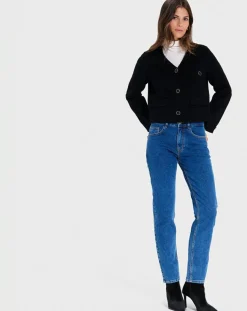 Blouson en Laine mélangée Vio noir