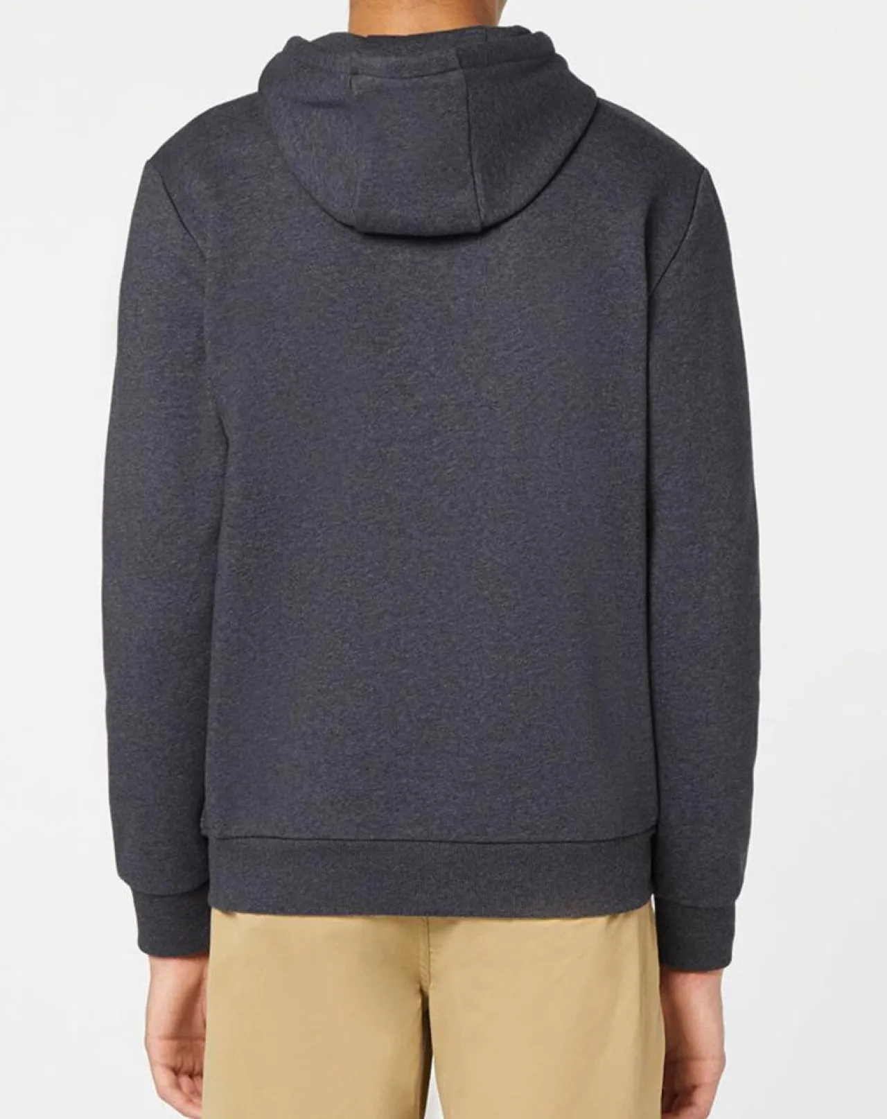 Blouson Hybride bi-matière Jersey gris