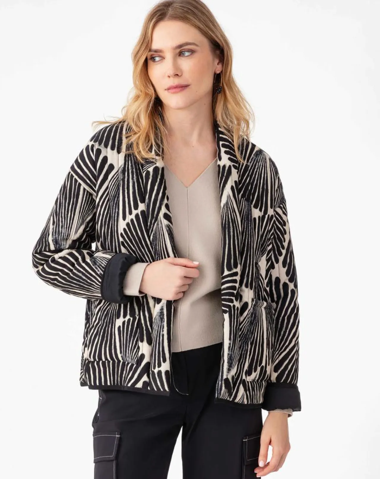 Blouson Lewis plumage