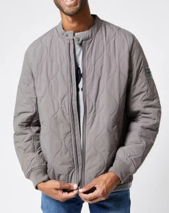 Blouson Matelassé Drayton taupe