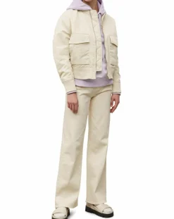 Blouson Patch Logo beige
