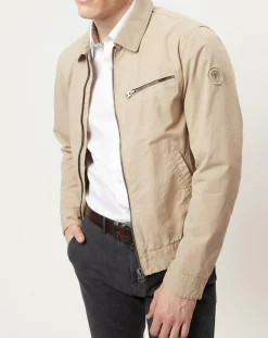 Blouson Racer beige