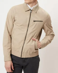 Blouson Racer beige