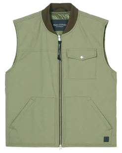 Blouson Sans manches Ecodown kaki clair