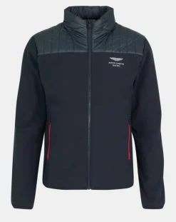 Blouson Soft Shell Aston Martin Racing bleu marine