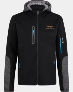 Blouson Sweat Hybride Aston Martin Racing noir
