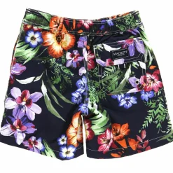 Boardshort imprimé tropical multicolore