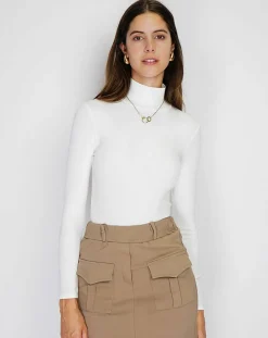 Body en Soie mélangée Judy naturel