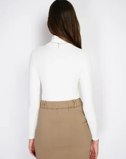 Body en Soie mélangée Judy naturel