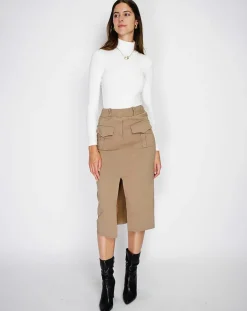 Body en Soie mélangée Judy naturel