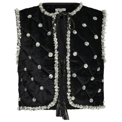 Boléro en Velours Night noir