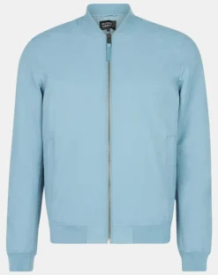 Bombers déperlant bleu gris