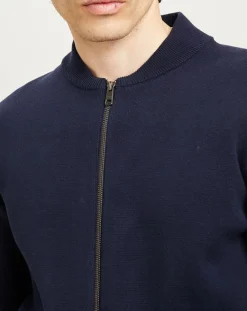 Bombers en maille Gaelos marine