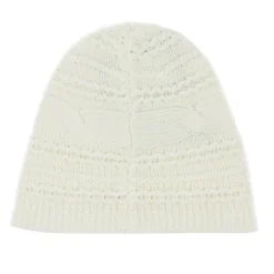 Bonnet en Laine & Cachemire Slow crème