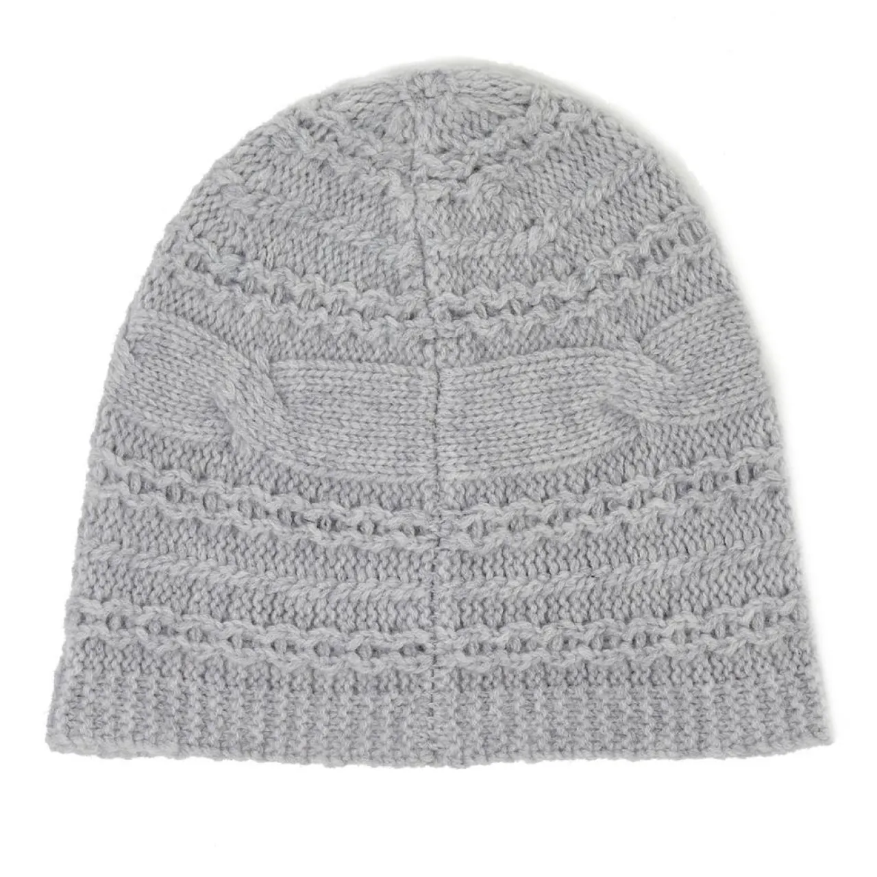 Bonnet en Laine & Cachemire Slow gris