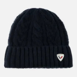 Bonnet en Laine mélangée Naya bleu marine
