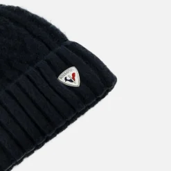 Bonnet en Laine mélangée Naya bleu marine