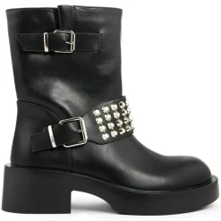 Boots Alix noires - Talon 5 cm