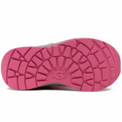 Boots doublées Polaire en Cuir imperméable Toty Weather roses