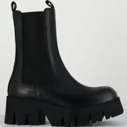 Boots en Cuir 4224 gas noires - Talon : 6cm