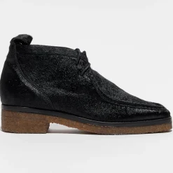 Boots en Cuir Clark noires