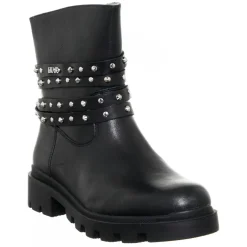 Boots en Cuir Debbie noires