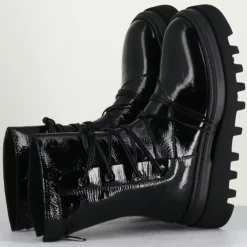 Boots en Cuir ev noires