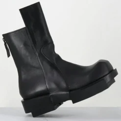 Boots en Cuir gura noires