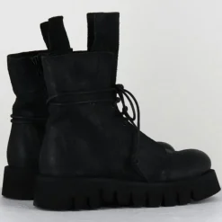 Boots en Cuir hoto noires