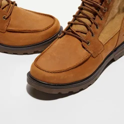 Boots en Cuir imperméables Carson™Moc marron