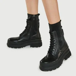 Boots en Cuir Montana noires