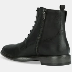 Boots en Cuir Terence noir