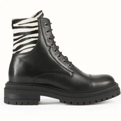 Boots en Cuir Verenice noires