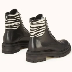 Boots en Cuir Verenice noires