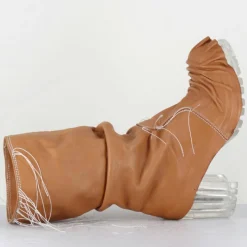 Boots en Cuir vlad camel