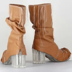 Boots en Cuir vlad camel