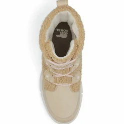 Boots en fausse fourrure doublure polaire Explorer II beiges