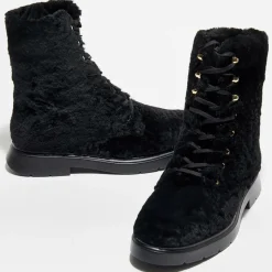 Boots en Peau de Mouton McKenzee Chill noires