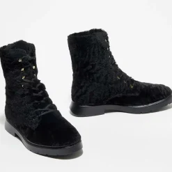 Boots en Peau de Mouton McKenzee Chill noires