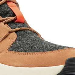 Boots en Velours de Cuir doublure polaire Kinetic cognac